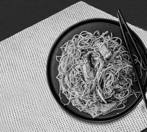 Schezwan Fried Noodles Beef