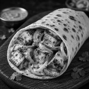 Paneer Tikka Kebab Roll