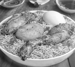 Chicken handi biryani [2 pieces]