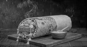 Mustard Paneer Patty Wrap