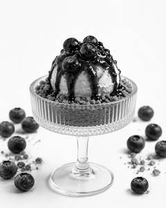 Blueberry Baked Cheesecake Scoop