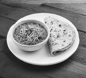 Sev Tamatar With 4 Roti