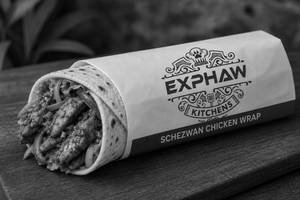 Schezwan Chicken Wrap
