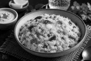 Veg Upma with Ghee