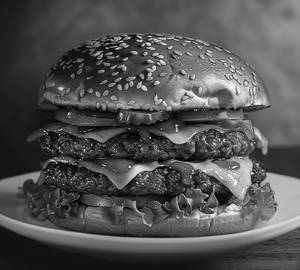 Chicken Double Burger