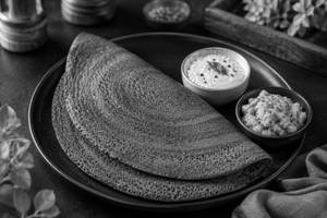 Protein-Packed Ragi Masala Dosa (2 Dosa)