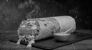 Cheesy Aloo Jalapeno Wrap