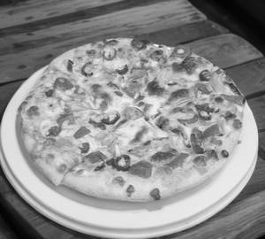 Veg lodded pizza