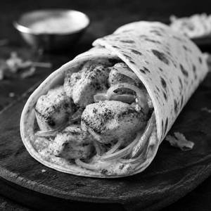Chicken Reshmi Kebab Roll