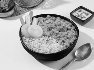 Soya Chaap Shawarma Biryani Bowl (Veg)