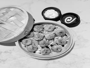 Fried Veg Momos