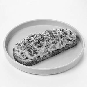 Alfredo Mushroom Toast