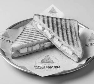 Paneer cheese grilled sandwich