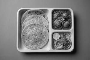 Aloo Dum Masala Paratha Box