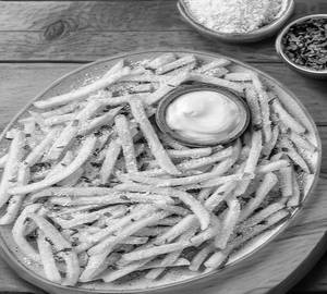 Garlic parmesan fries