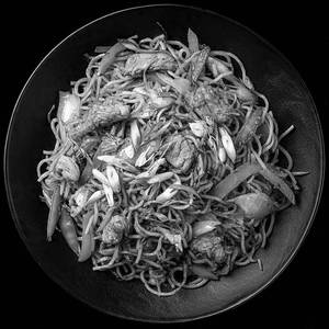 Chicken Pan Fried Noodles