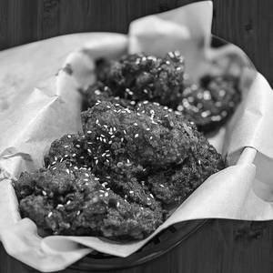 Fiery chicken wings