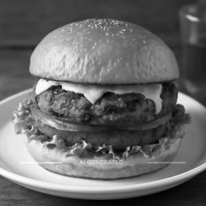 Chicken Tikka Burger
