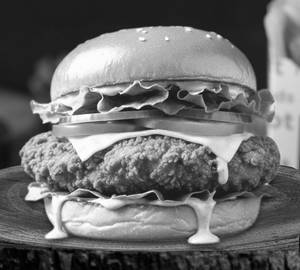 Chipotle Crispy Paneer Burger