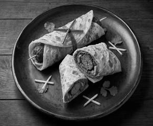 Chicken Shami Kebab Roll