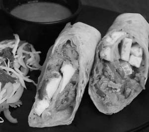 Paneer Bhurji Wrap