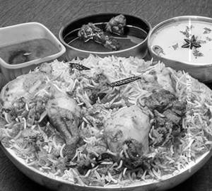 Chicken Fry Piece Biryani full (Bone Less)