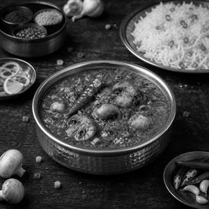 Mushroom Chilli Gravy