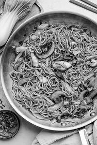 Mushroom Noodles