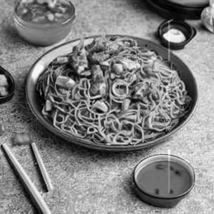 Chicken Burnt Chilly Noodles