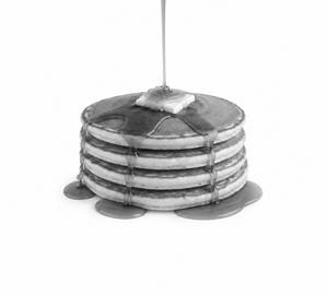 Classic Buttermilk Pancakes - Syrup
