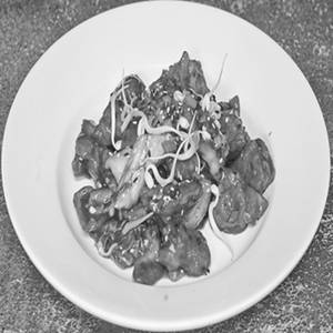 Black Pepper N Pokchoy Lamb (In 650Ml Container)