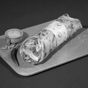 Fiery Chicken Kathi Roll