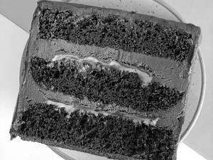 Viral London Chocolate Cake Slice