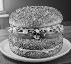 Veg Kurkure Burger