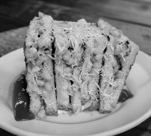 Corn cheese sandwich