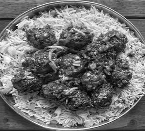 Egg Manchuria Rice