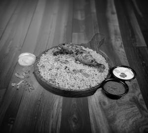 Hydrabadi Chicken Tangdi Biryani