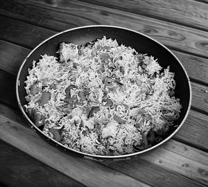 Veg paneer masala fried rice
