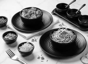 Chilly Paneer With Chowmein