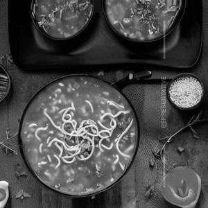 Chicken noodles soup
