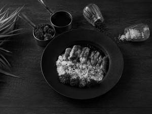 TERIYAKI CHICKEN WITH STICKY RICE