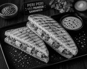 Peri-peri Veg Paneer Sandwich