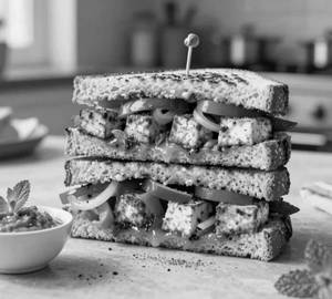 Indian Spicy Paneer Sandwich