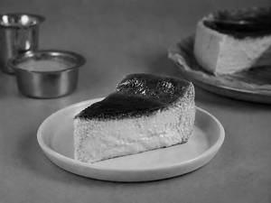 Filter Coffee Basque Cheesecake Slice