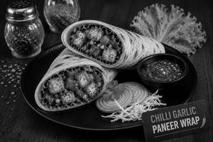 CHILLI GARLIC PANEER WRAP