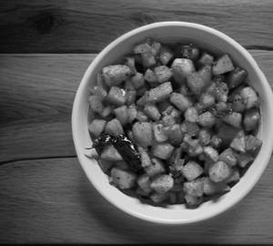 Potato Oli pepper Fry