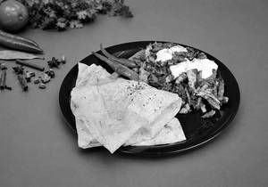 Rumali Plate Shawarma