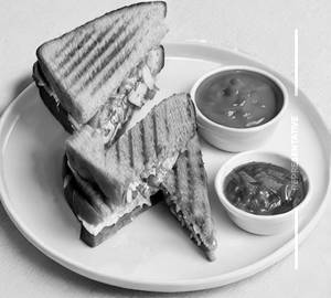 Paneer cheese chilli sandwich [jain] mini