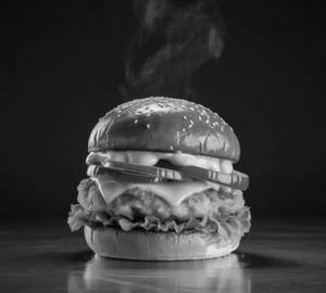 Cheesy Chicken Burger