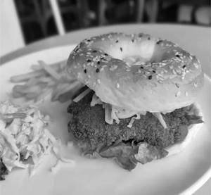 Crispy Chicken Bagel
